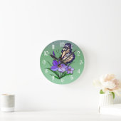 Monarch Butterfly Ronde Klok (Huis)