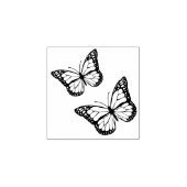 Monarch Butterfly Rubber Stamp Rubberstempel (Afrduk)
