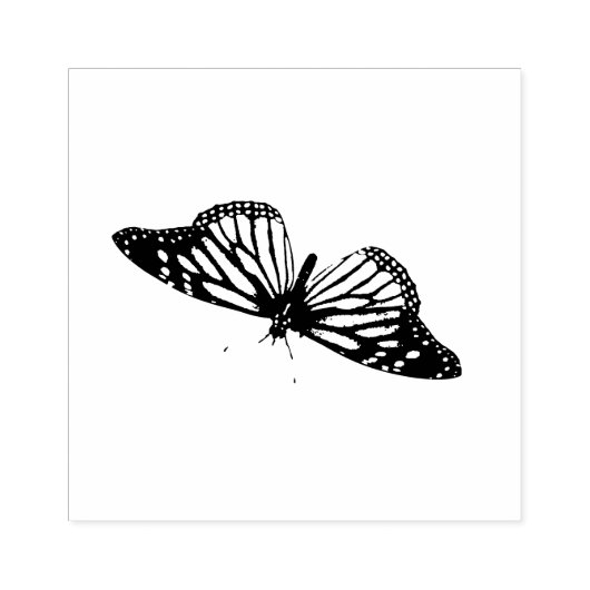 Monarch Butterfly Rubberstempel (Afrduk)
