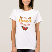 MONARCH BUTTERFLY: Save The Monarchs T-shirt (Voorkant)
