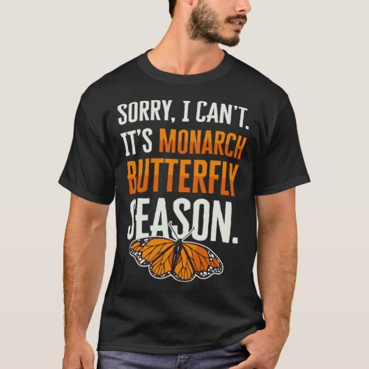 Monarch Butterfly Season Insect Collector Entomolo T-shirt (Voorkant)