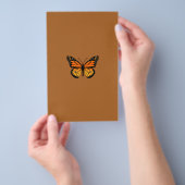 Monarch Butterfly-sensatie Flyer (Hand)