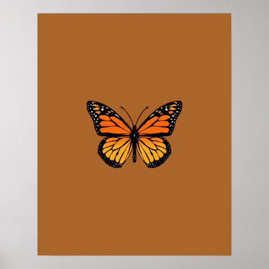 Monarch Butterfly-sensatie Poster (Voorkant)