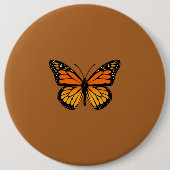 Monarch Butterfly-sensatie Ronde Button 6,0 Cm (Voorkant)