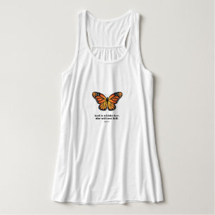 Monarch Butterfly shirt God is binnen haar