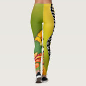 Monarch Butterfly Sip Design Leggings (Achterkant)
