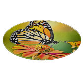 Monarch Butterfly Sip Design Snijplank (Hoek)