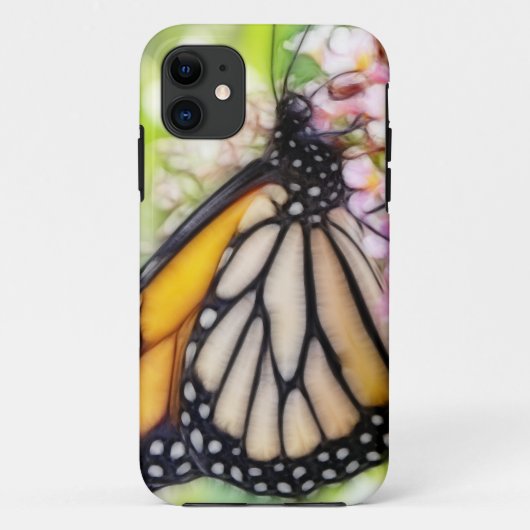 Monarch Butterfly Sipping Nectar Case-Mate iPhone Case (Achterkant)