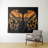 Monarch Butterfly Skulls Wandkleed (In Situ (horizontaal))