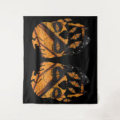 Monarch Butterfly Skulls Wandkleed (Voorkant)