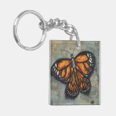 Monarch Butterfly Sleutelhanger (Voorkant Links)