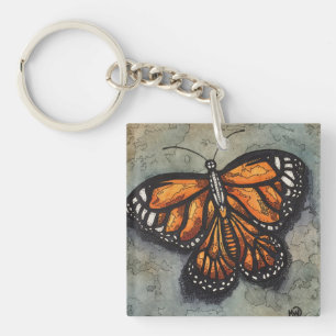 Monarch Butterfly Sleutelhanger
