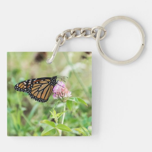 Monarch Butterfly Sleutelhanger (Achterkant)