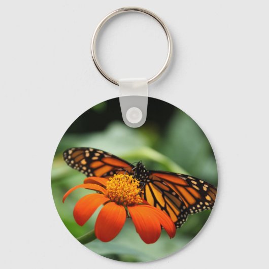 Monarch Butterfly Sleutelhanger (Voorkant)