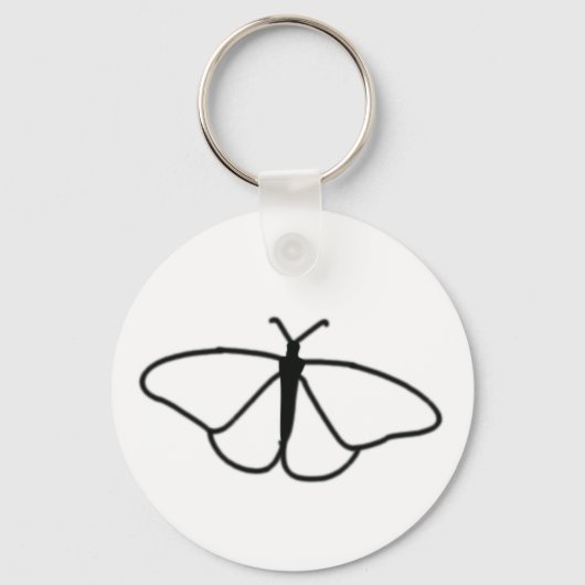 Monarch Butterfly Sleutelhanger (Voorkant)