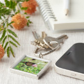 Monarch Butterfly Sleutelhanger (Zijkant)