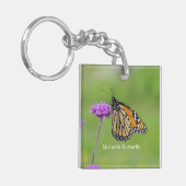 Monarch Butterfly-sleutelketen Sleutelhanger (Voorkant Links)