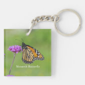 Monarch Butterfly-sleutelketen Sleutelhanger (Achterkant)