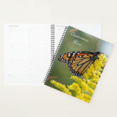 Monarch Butterfly Spiral Weekly/Maandelijkse Plann Planner (Display)