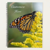Monarch Butterfly Spiral Weekly/Maandelijkse Plann Planner (Voorkant)