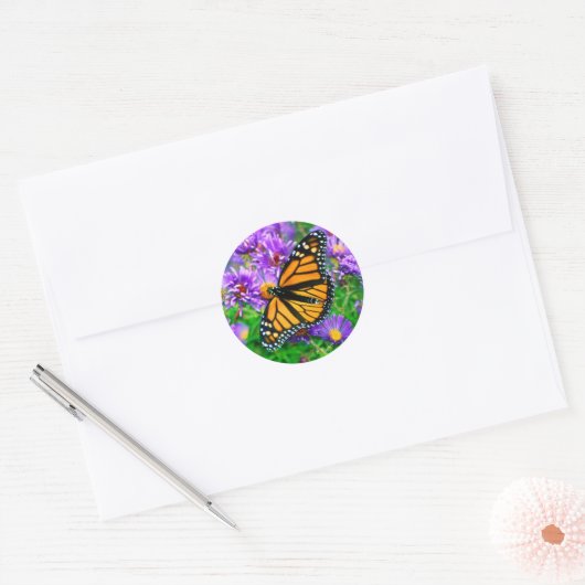 Monarch Butterfly Sticker (Envelop)