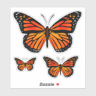 Monarch Butterfly Sticker