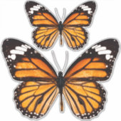 Monarch Butterfly Sticker Sheet (Voorkant)