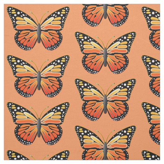 Monarch Butterfly Stof (Swatch)