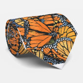 Monarch Butterfly Stropdas (Opgerold)