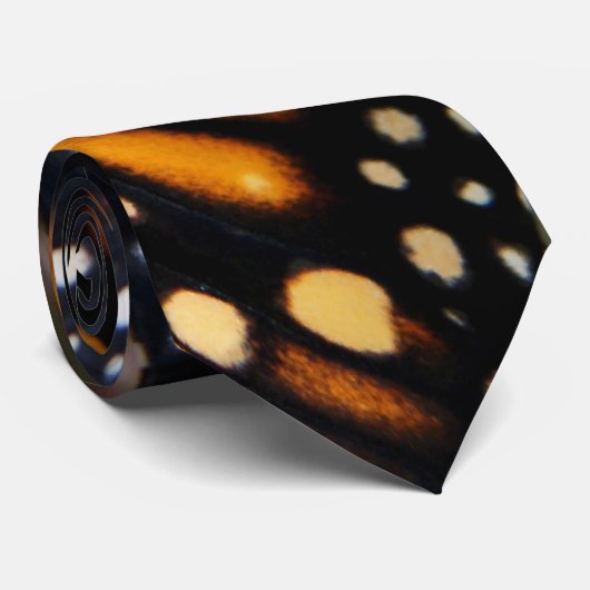 Monarch Butterfly Stropdas (Opgerold)