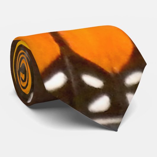 Monarch Butterfly Stropdas (Opgerold)