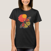 Monarch Butterfly Sun T-shirt voor dames (Voorkant)