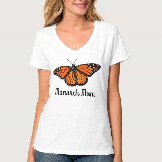Monarch Butterfly T-shirt dames mam (Voorkant)