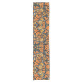 Monarch Butterfly Table Runner Korte Tafelloper (Voorkant)