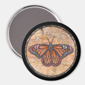 Monarch Butterfly Talking Canyons, New Mexico Magneet (Voorkant / Achterkant)