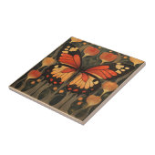 Monarch Butterfly Tegeltje (Zijkant)