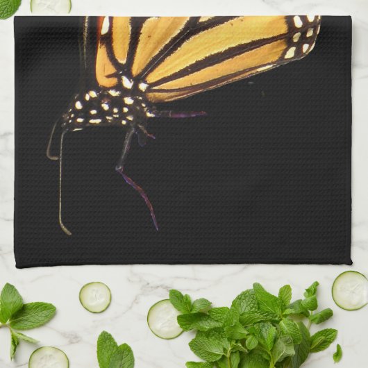 Monarch Butterfly Theedoek (Gevouwen)