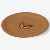 Monarch Butterfly Thema Papieren Bordje (Gekanteld)