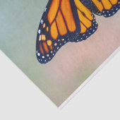 Monarch Butterfly Tissuepapier (Detail)