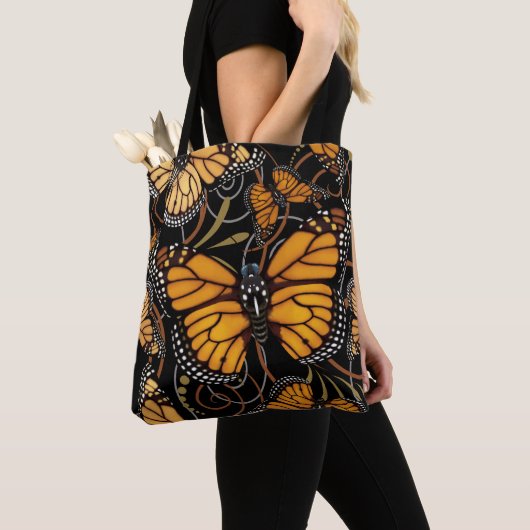 Monarch Butterfly Tote Bag (Dichtbij)