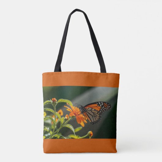 Monarch Butterfly Tote Bag (Achterkant)
