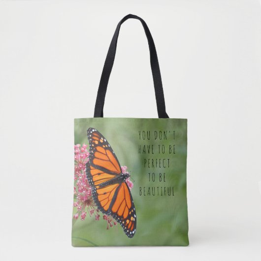 Monarch Butterfly Tote Bag (Voorkant)