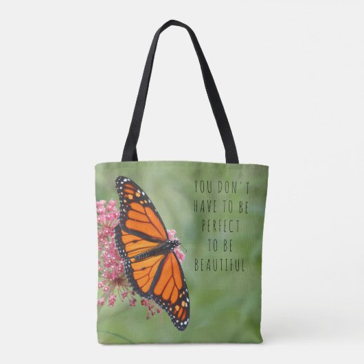 Monarch Butterfly Tote Bag (Achterkant)