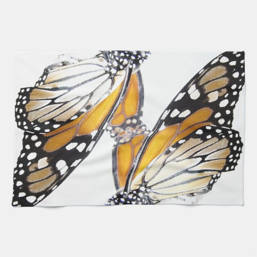 Monarch Butterfly Towel Theedoek (Horizontaal)