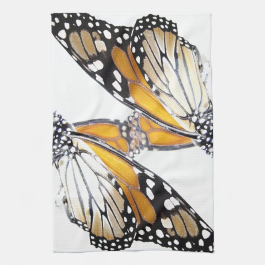 Monarch Butterfly Towel Theedoek (Verticaal)