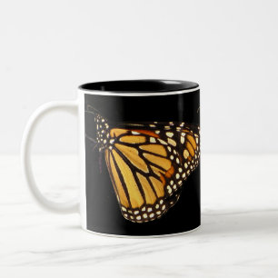 Monarch Butterfly Tweekleurige Koffiemok