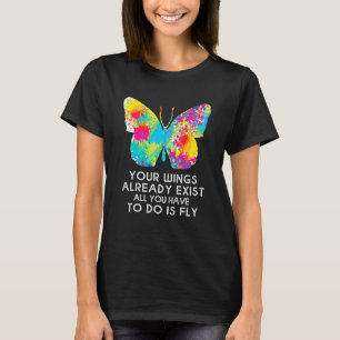 Monarch Butterfly Uw vleugels bestaan al T-shirt