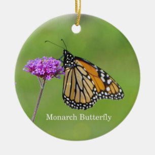 Monarch Butterfly-versiering Keramisch Ornament