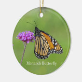 Monarch Butterfly-versiering Keramisch Ornament (Links)