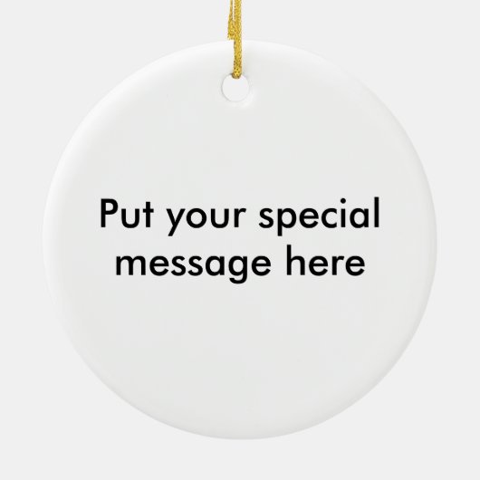 Monarch Butterfly-versiering Keramisch Ornament (Achterkant)